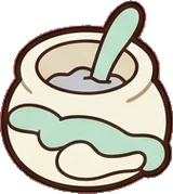 Food and drinks, a sticker from the The Nursery world