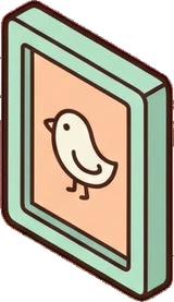 Wall art and frames, a sticker from the The Nursery world