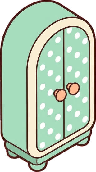 Wardrobes, a sticker from the The Nursery world