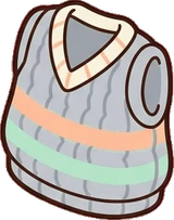 Bags, hats and shoes, a sticker from the The Nursery world