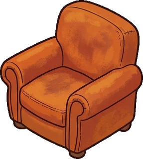 Armchairs, a sticker from the The Pizzeria world