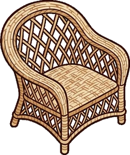 Armchairs, a sticker from the The Pizzeria world