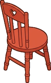 Chairs, a sticker from the The Pizzeria world