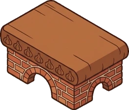 Coffee tables, a sticker from the The Pizzeria world