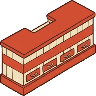 Counters, a sticker from the The Pizzeria world