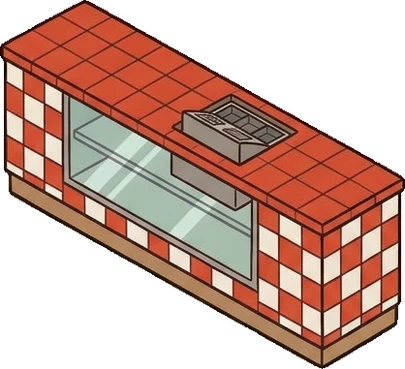 Counters, a sticker from the The Pizzeria world
