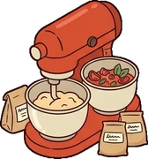 Gadgets and devices, a sticker from the The Pizzeria world