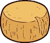 Baskets and floor things, a sticker from the The Pizzeria world