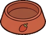 Baskets and floor things, a sticker from the The Pizzeria world