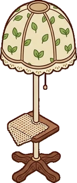 Floor lamps, a sticker from the The Pizzeria world