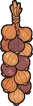 Garlands and hanging things, a sticker from the The Pizzeria world