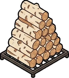 Big floor pieces, a sticker from the The Pizzeria world