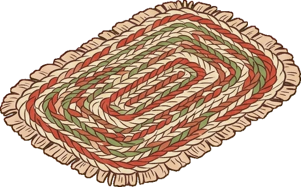 Rugs, a sticker from the The Pizzeria world