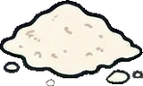 Little things, a sticker from the The Pizzeria world