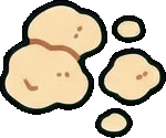Little things, a sticker from the The Pizzeria world