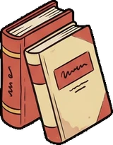 Shelf things, a sticker from the The Pizzeria world