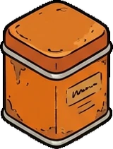 Shelf things, a sticker from the The Pizzeria world
