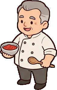 People standing, a sticker from the The Pizzeria world