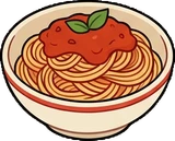 Food and drinks, a sticker from the The Pizzeria world