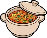 Food and drinks, a sticker from the The Pizzeria world