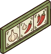 Wall art and frames, a sticker from the The Pizzeria world