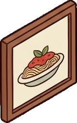 Wall art and frames, a sticker from the The Pizzeria world