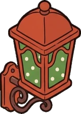 Wall lights, a sticker from the The Pizzeria world