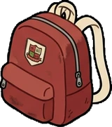 Bags, hats and shoes, a sticker from the The Pizzeria world