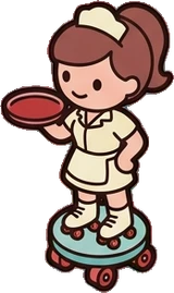 Collectibles, a sticker from the The Diner world