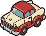 Collectibles, a sticker from the The Diner world