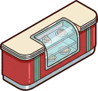 Counters, a sticker from the The Diner world