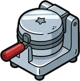 Gadgets and devices, a sticker from the The Diner world