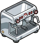 Gadgets and devices, a sticker from the The Diner world