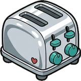 Gadgets and devices, a sticker from the The Diner world