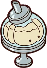 Baskets and floor things, a sticker from the The Diner world
