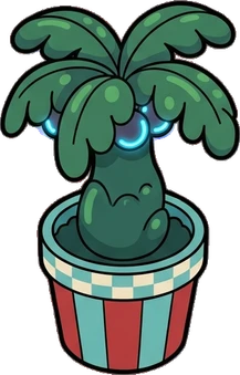 Big floor pieces, a sticker from the The Diner world