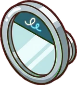 Mirrors, a sticker from the The Diner world