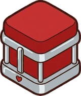 Poufs and ottomans, a sticker from the The Diner world