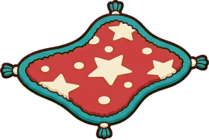 Rugs, a sticker from the The Diner world