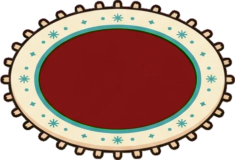 Rugs, a sticker from the The Diner world