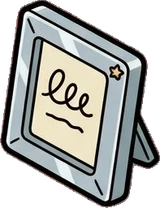Shelf things, a sticker from the The Diner world