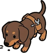 Cats and small animals, a sticker from the The Diner world