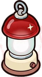 Candles and small lights, a sticker from the The Diner world