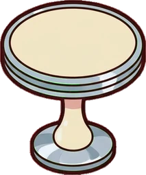 Tables for two, a sticker from the The Diner world