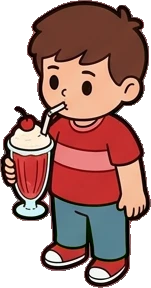 People standing, a sticker from the The Diner world