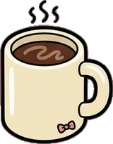 Food and drinks, a sticker from the The Diner world