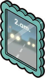 Wall art and frames, a sticker from the The Diner world