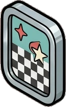 Wall art and frames, a sticker from the The Diner world