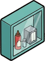 Wall art and frames, a sticker from the The Diner world