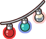 Wall lights, a sticker from the The Diner world